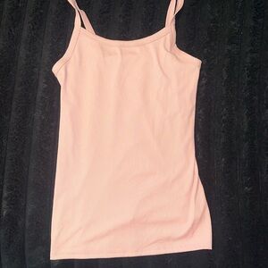 No Boundaries Pink Fitted Sleeveless Camisole